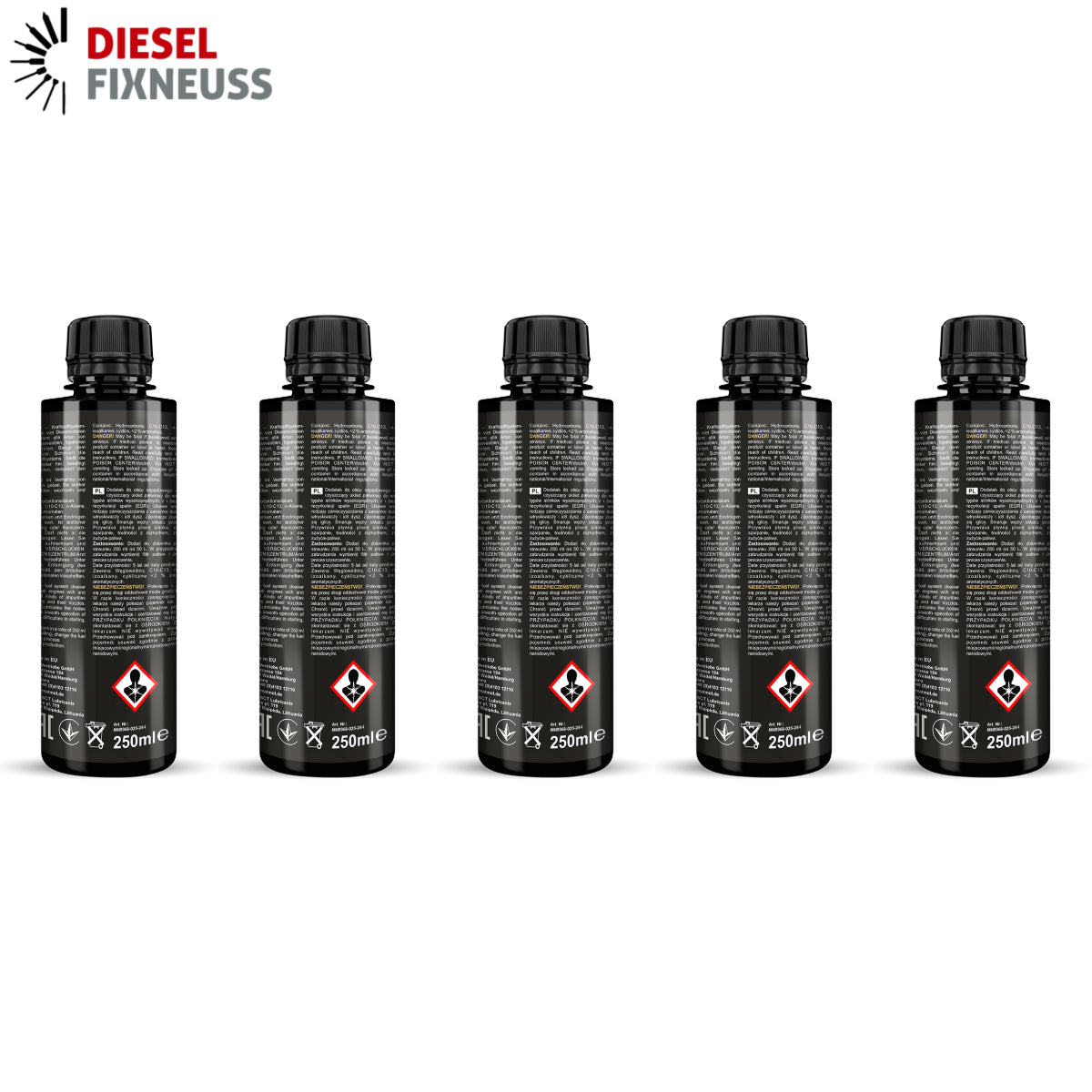 Einspritzdüsen Reiniger 5 X 250 ml MANNOL 9956 Motor Diesel Additiv Kraftstoff