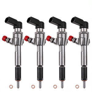 4x Siemens Fuel Injector 7T1Q9F593AB Ford Tourneo Connect 1.8 TDCi HRD657 A2C59511611