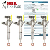 4x Injektor 1,6 HDi 9802448680 Ford Volvo Peugeot Mazda 9674973080