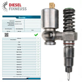 Inyector BEBE2A00001 Diesel Land Rover Defender Discovery 2.5 Td5