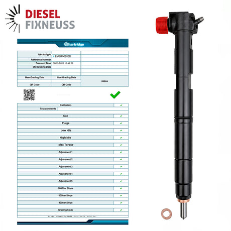 Fuel Injector EMBR00203D Hyundai 1.4 CRDi i30 226648 Injector 338002A780 66kW-